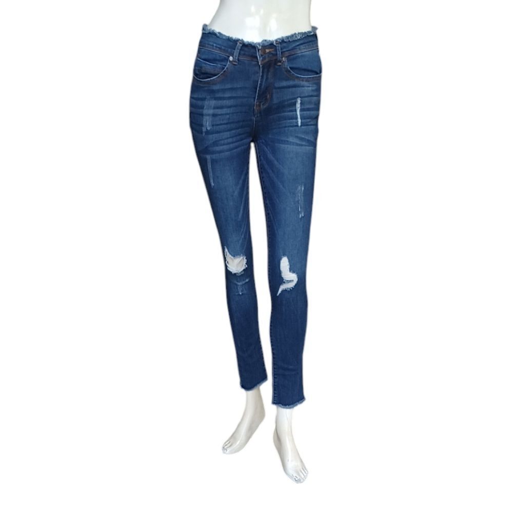 8134.....Women's Nine Planet Skinny Jeans Size 3, W25"  26"Inseam  8 1/2"Rise - Picture 2 of 6